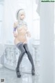 蠢沫沫 Cosplay 2b 冰雪 ice and snow